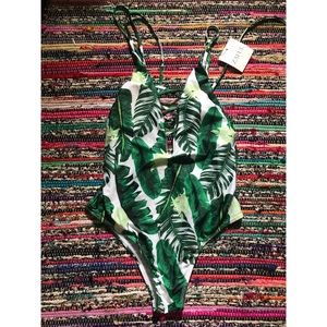 One piece bathing suit
